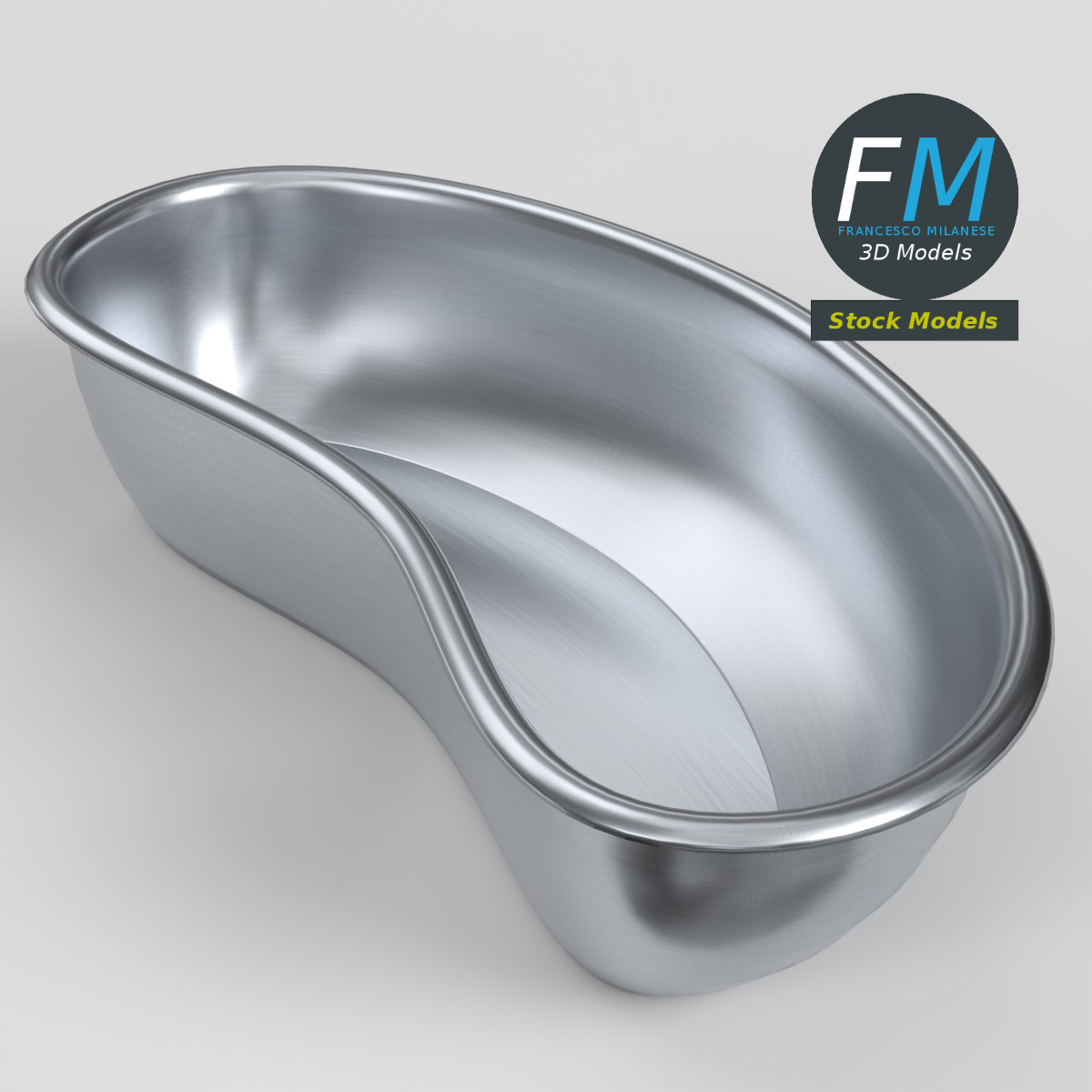 3D-Modell - Nierenschale Medizinisch - 01