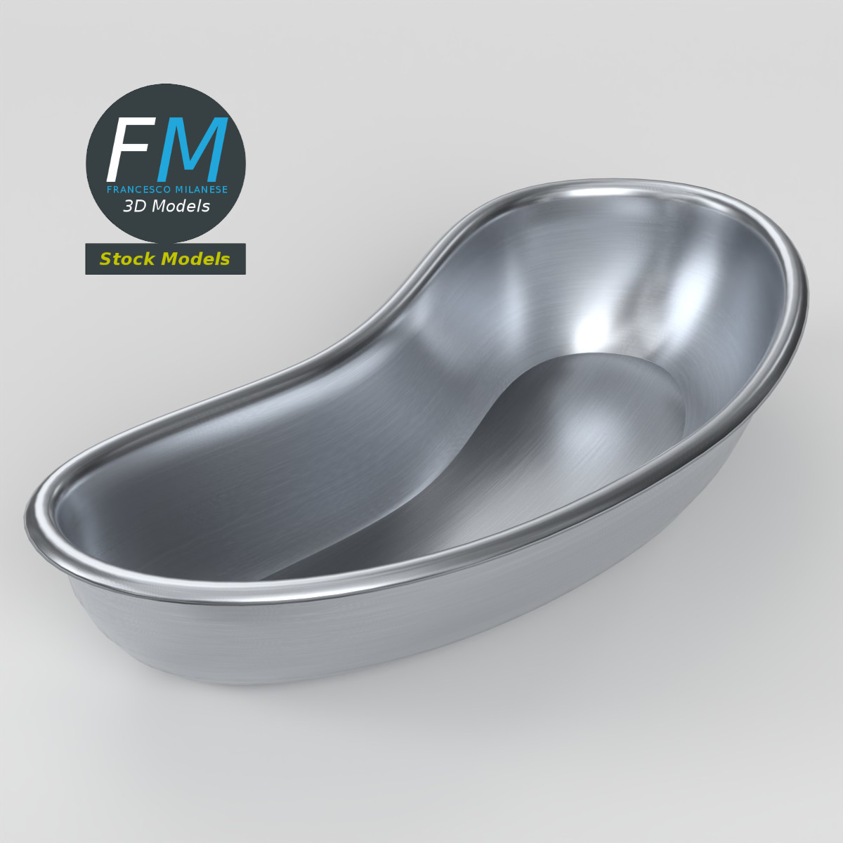 3D-Modell - Nierenschale Medizinisch - 02