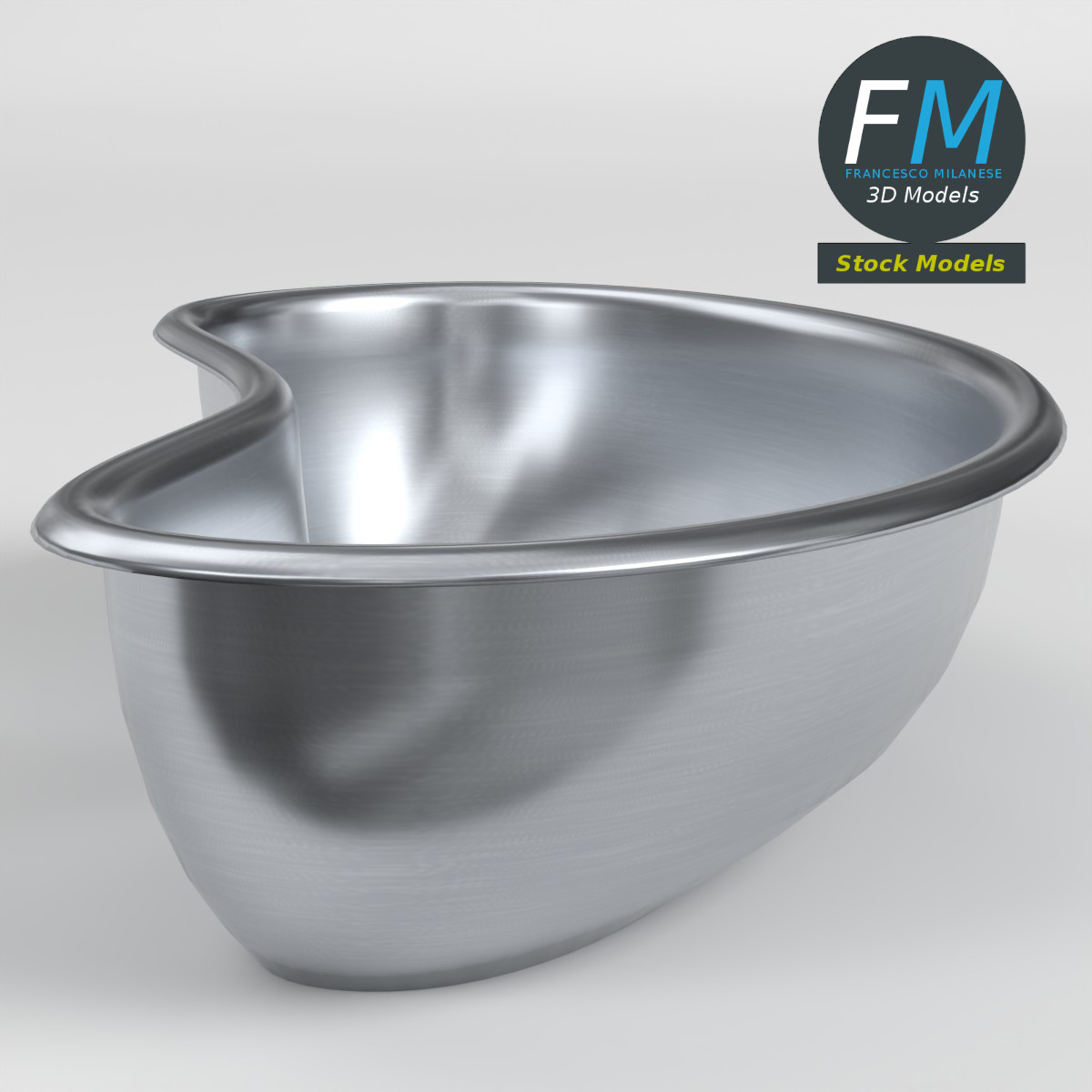 3D-Modell - Nierenschale Medizinisch - 03