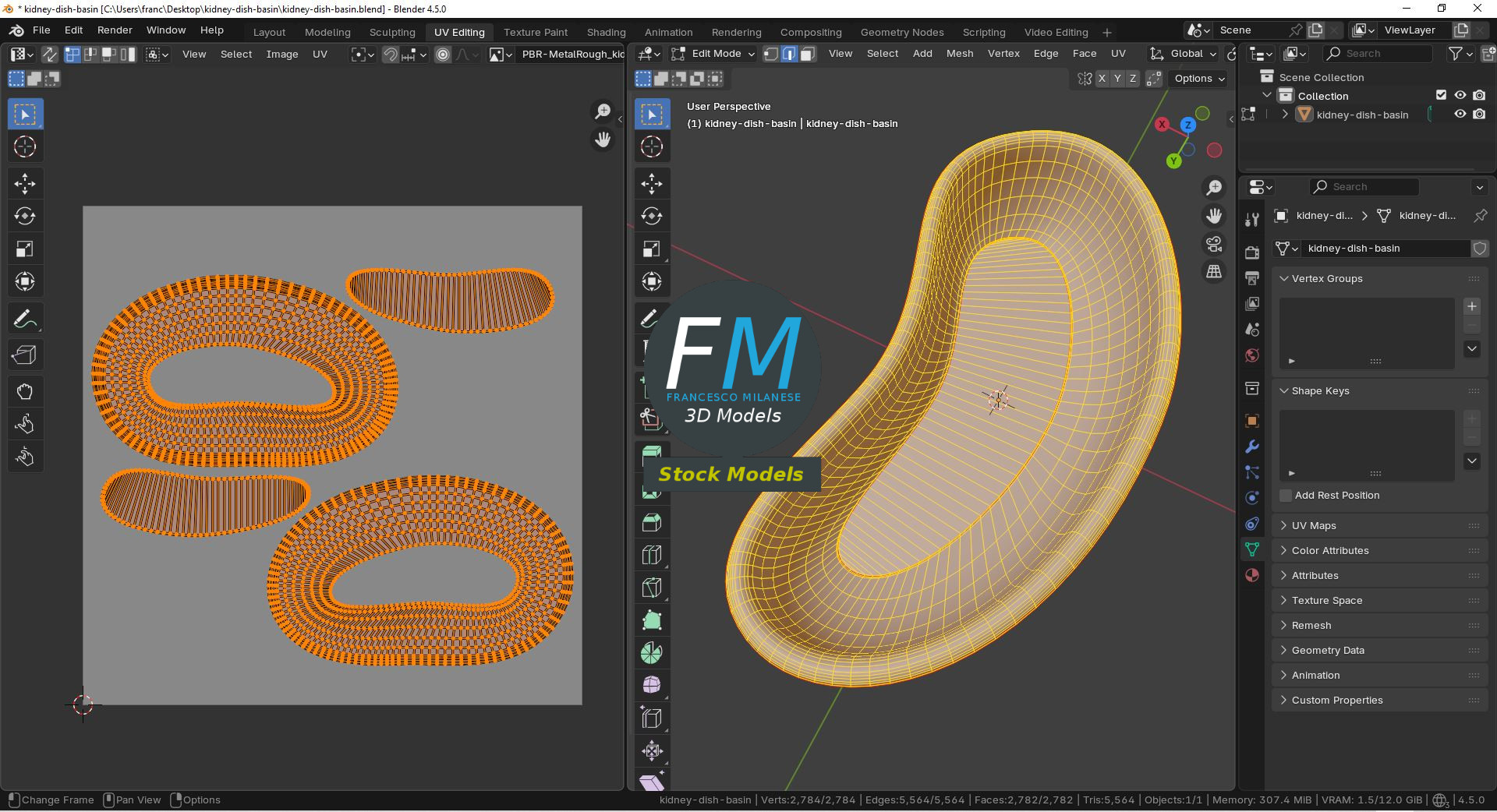 3D-Modell - Nierenschale Medizinisch - 10