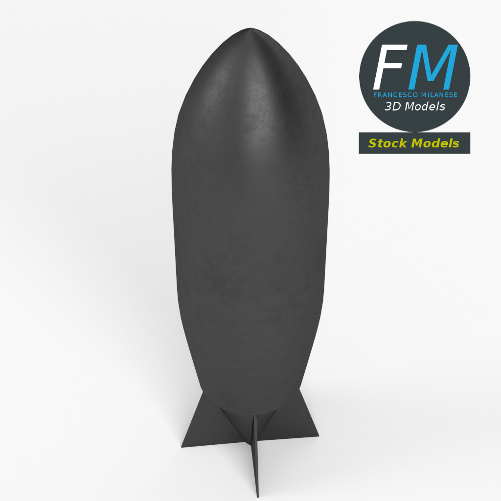3D-Modell - Kinetisches Projektil - 02