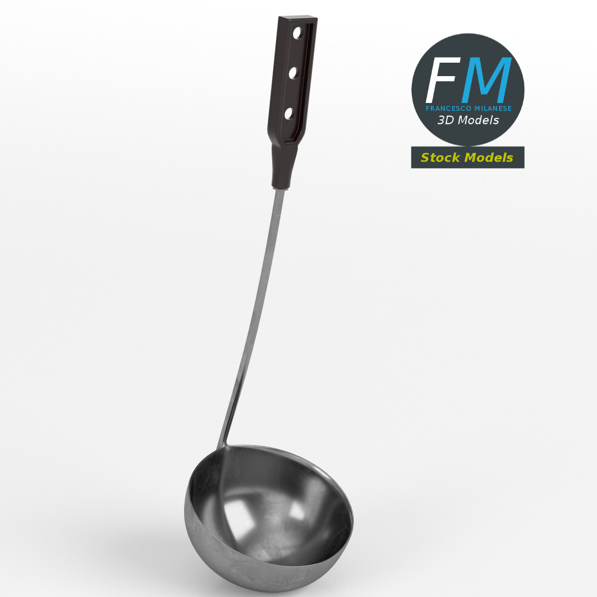3D-Modell - Schöpfkelle - 01