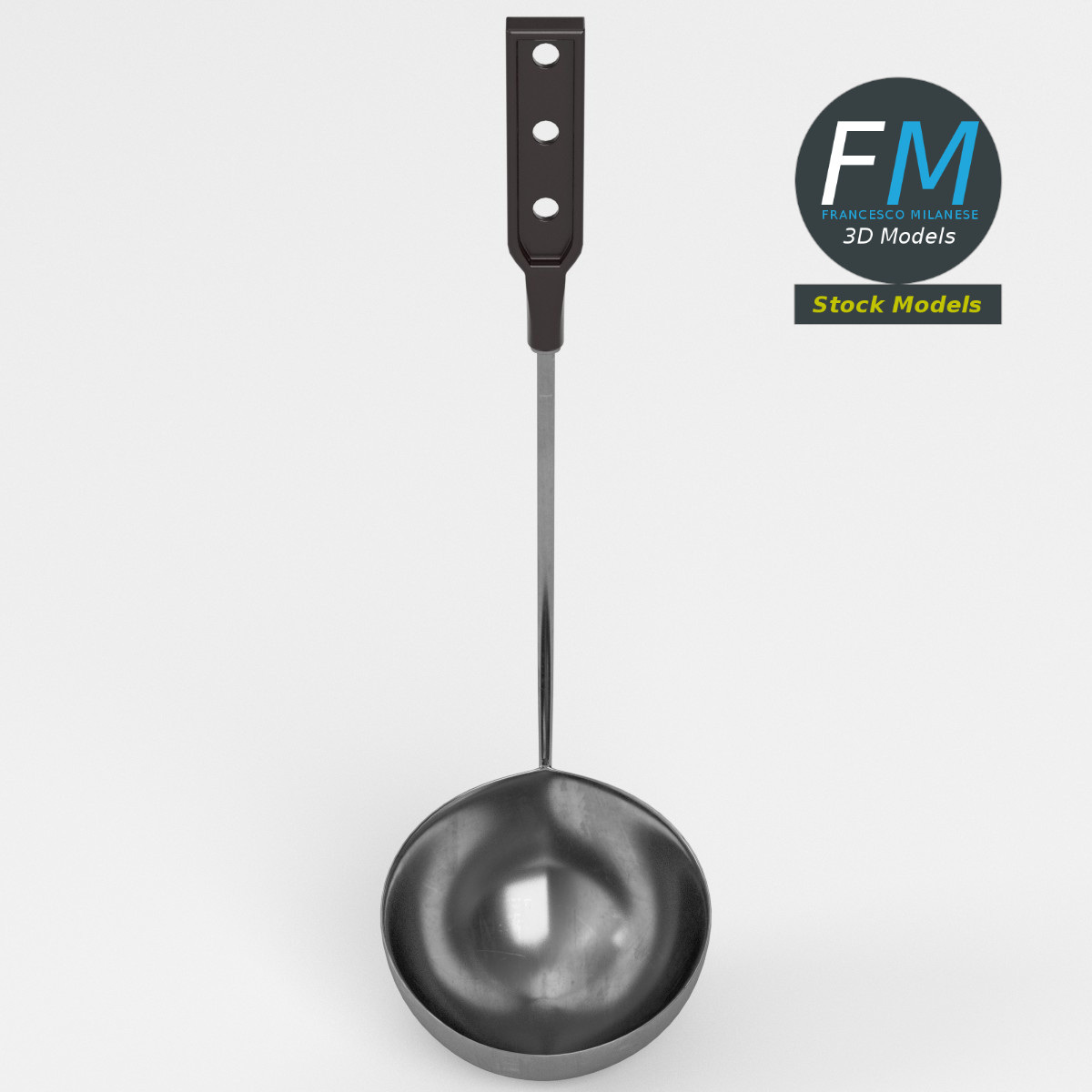 3D-Modell - Schöpfkelle - 02