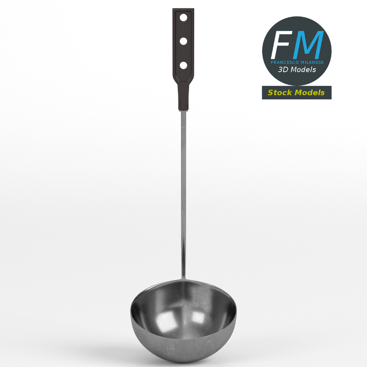 3D-Modell - Schöpfkelle - 03
