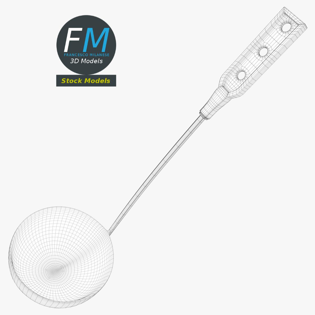 3D-Modell - Schöpfkelle - 08