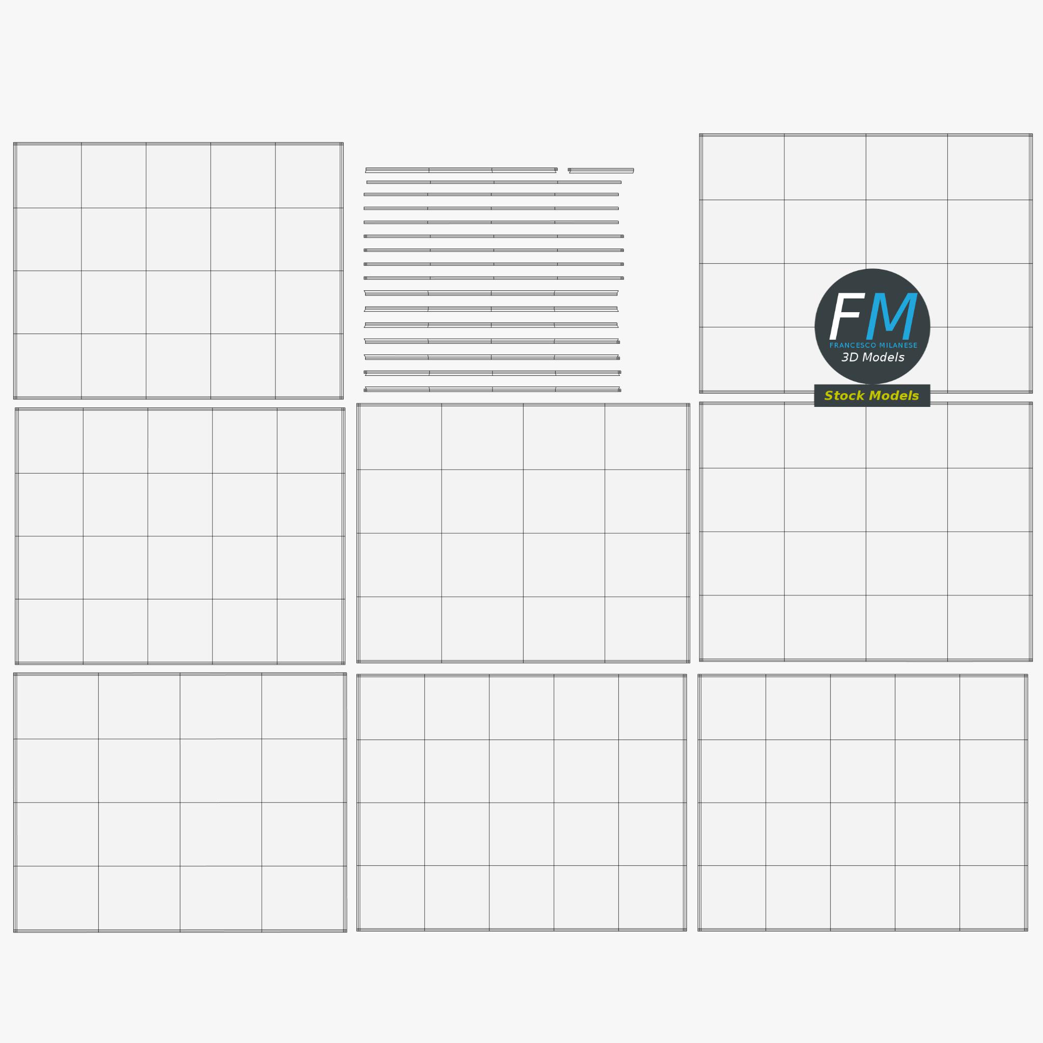 3D-Modell - Laterne mit Kerze - 12