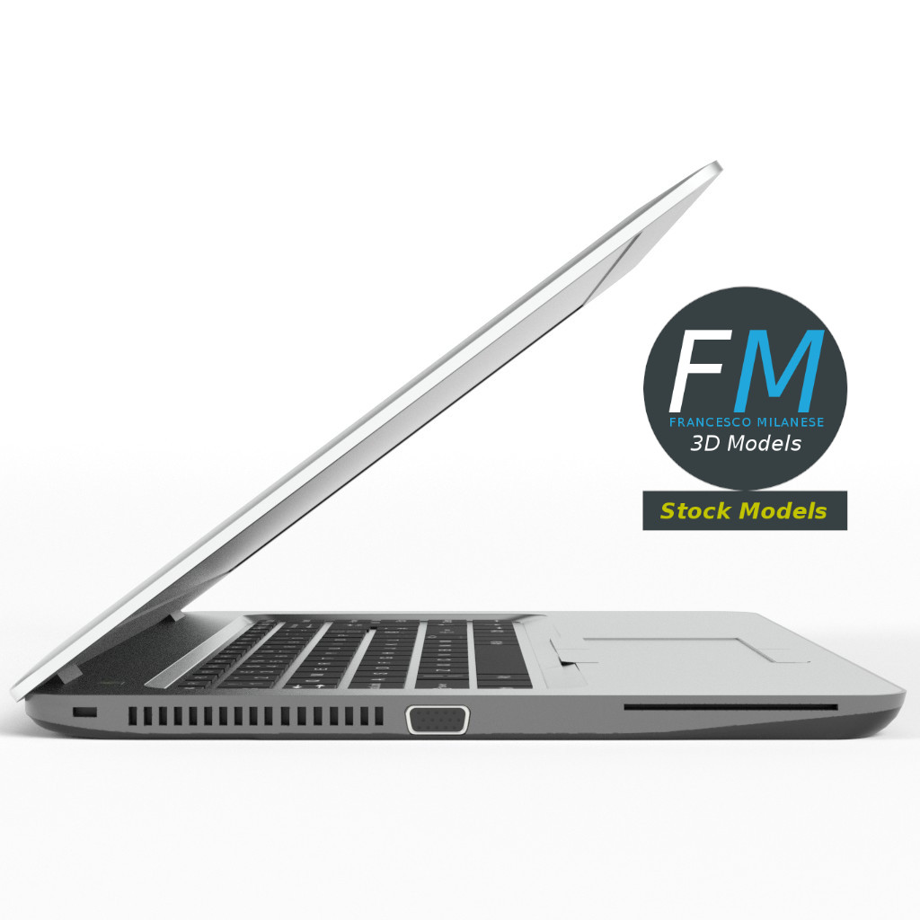 3D-Modell - Laptop-Computer - 04