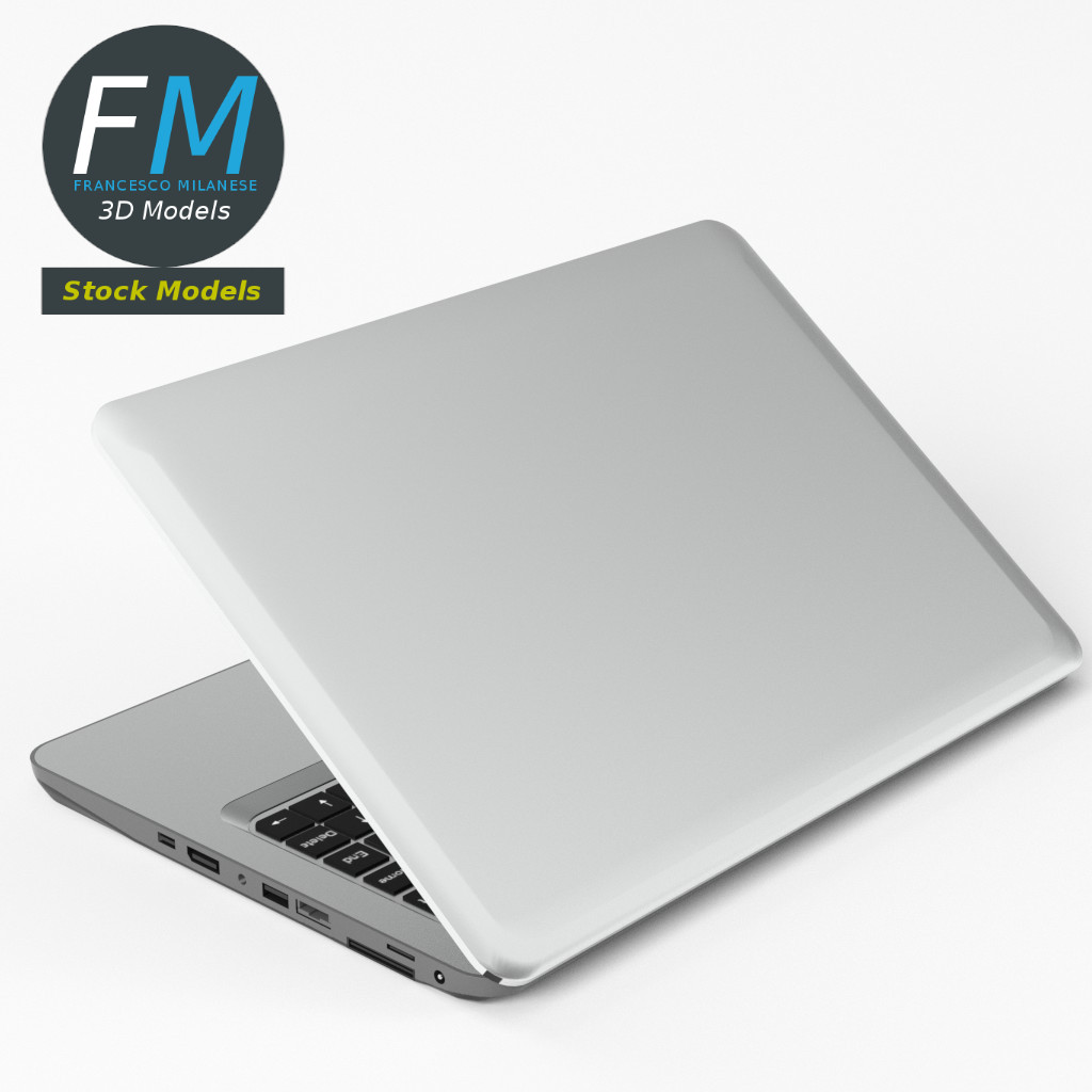 3D-Modell - Laptop-Computer - 05