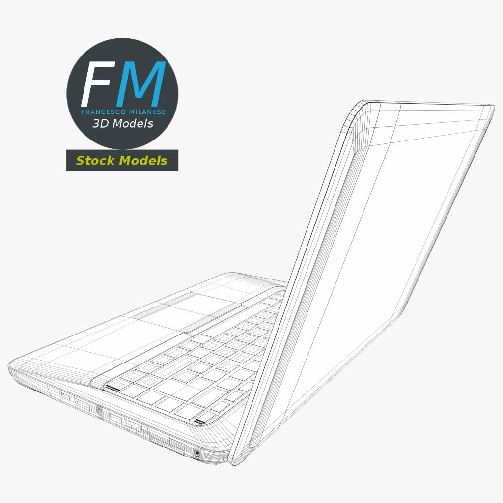 3D-Modell - Laptop-Computer - 08
