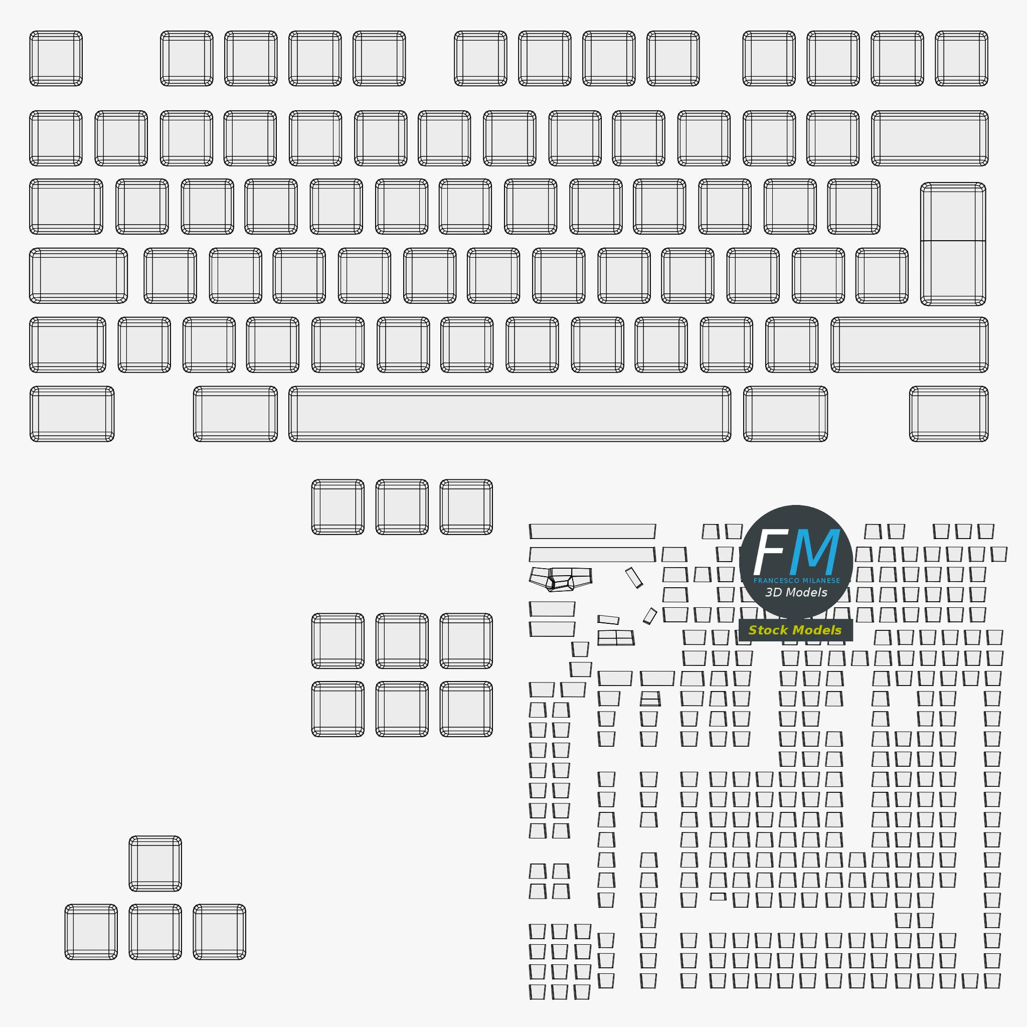 3D-Modell - Schlanker Laptop - 13