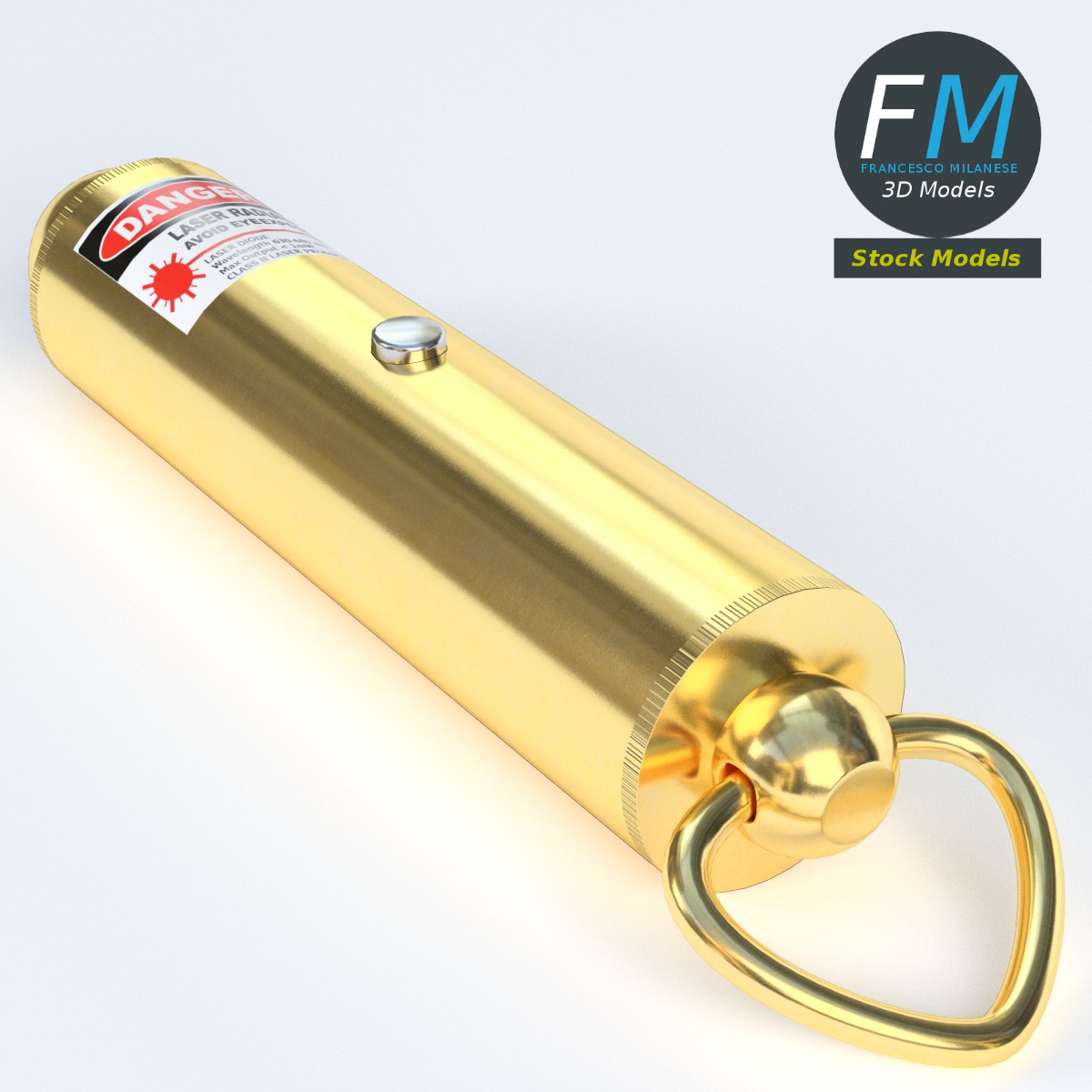 3D-Modell - Laserpointer - 02