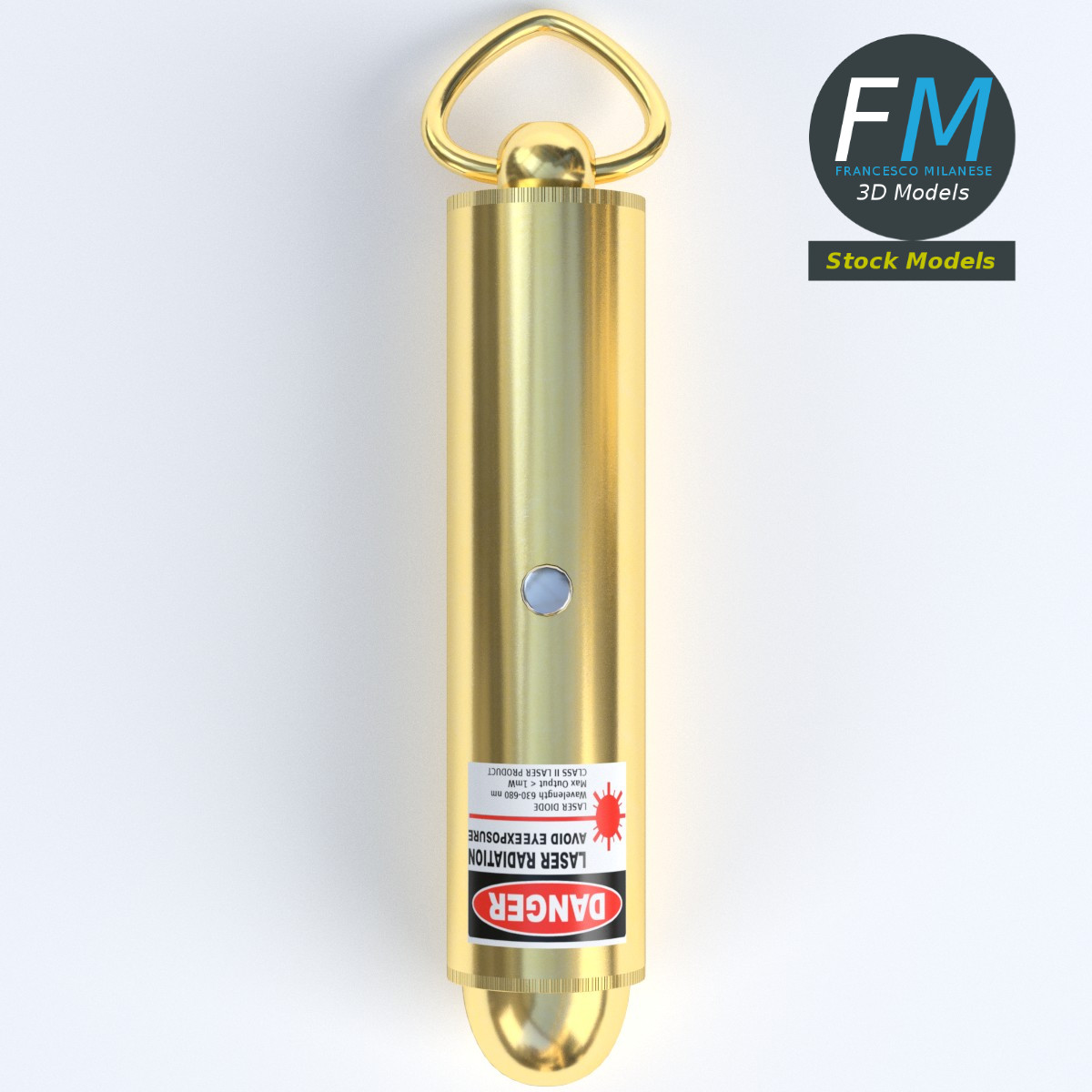 3D-Modell - Laserpointer - 06