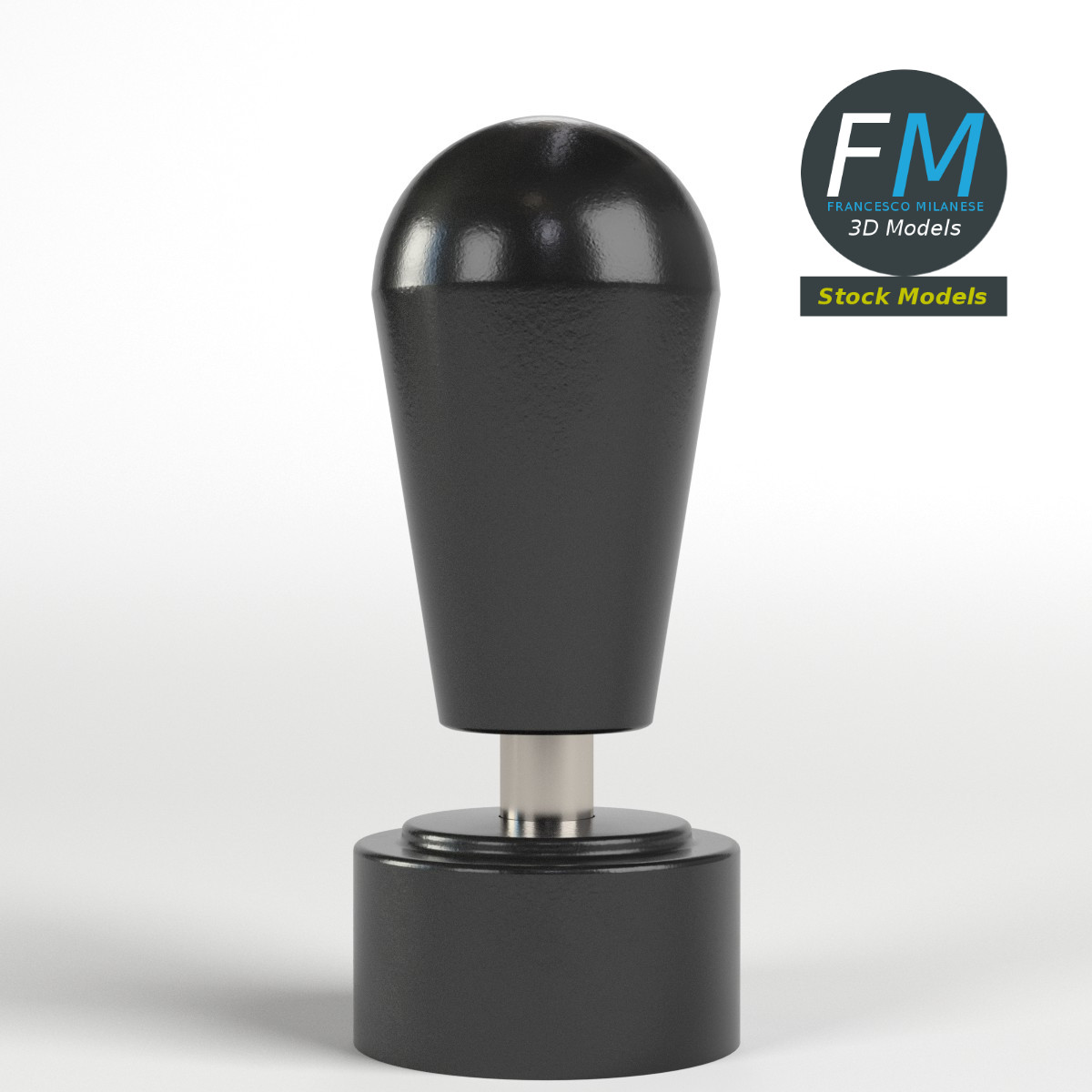 3D-Modell - Steuerhebel - 01