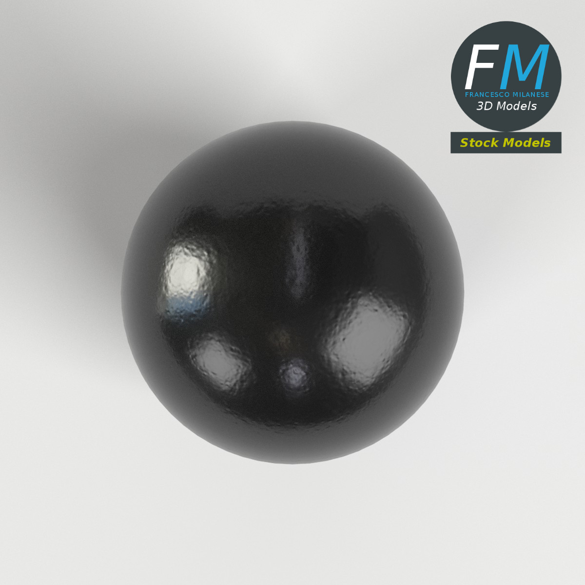 3D-Modell - Steuerhebel - 06
