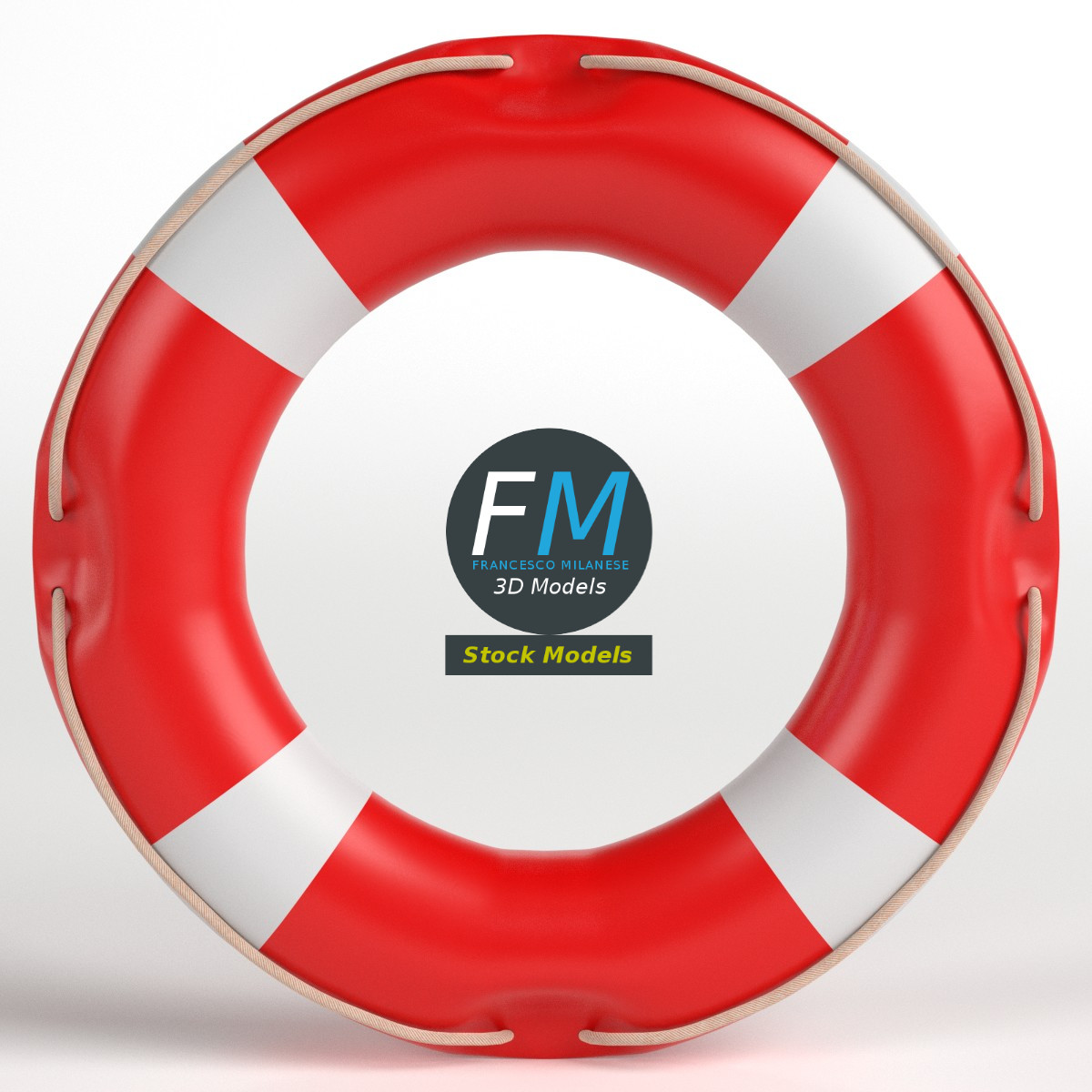 3D-Modell - Rettungsring - 01