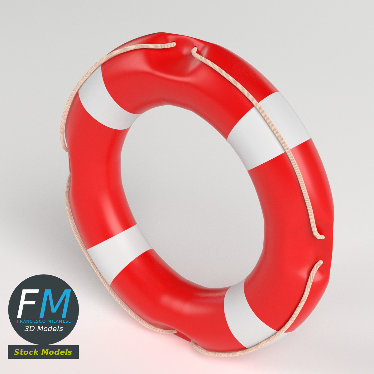 3D-Modell - Rettungsring - 02