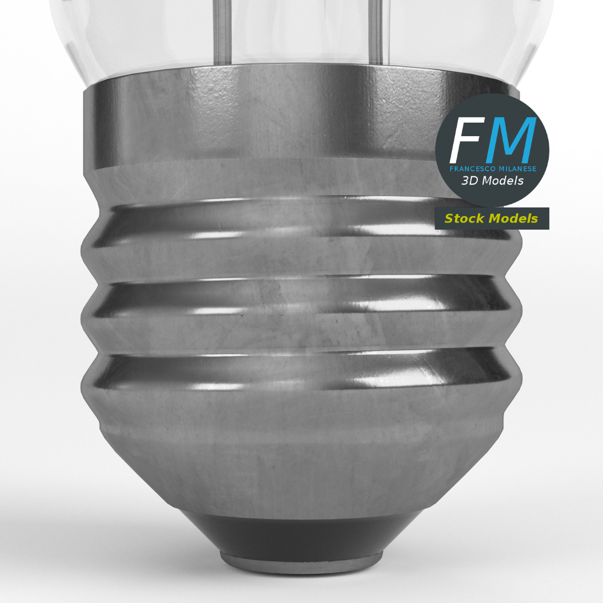 3D-Modell - Glühlampe - 03