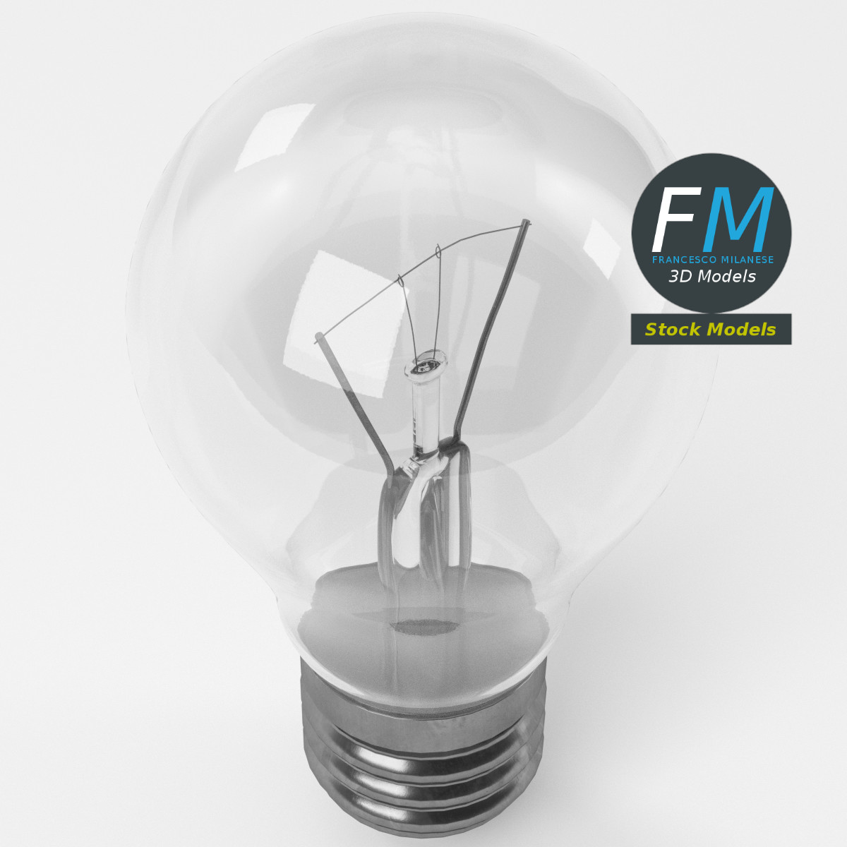 3D-Modell - Glühlampe - 05