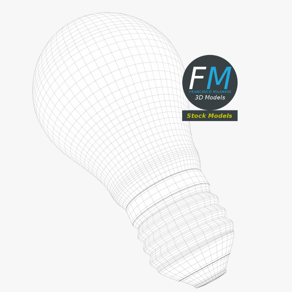 3D-Modell - Glühlampe - 07