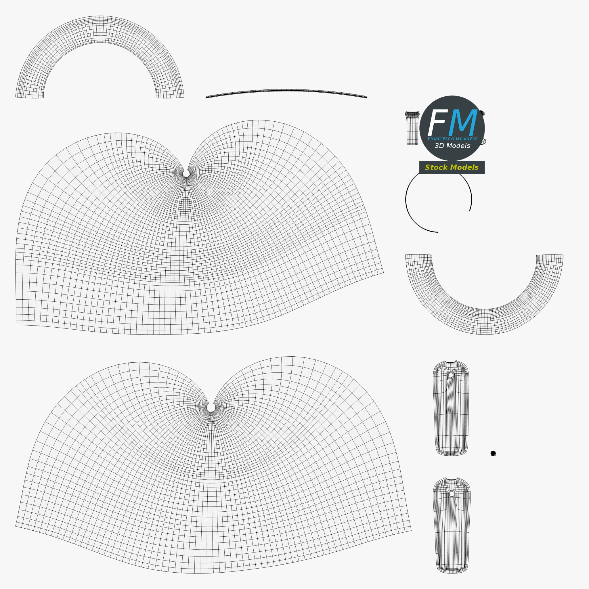 3D-Modell - Glühlampe - 12 3D-Modell - Glühlampe - 12