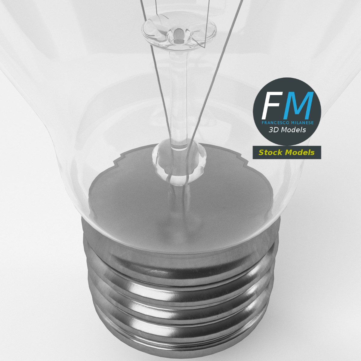 3D-Modell - Glühlampe - 05