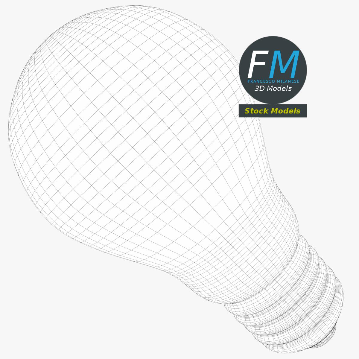 3D-Modell - Glühlampe - 07