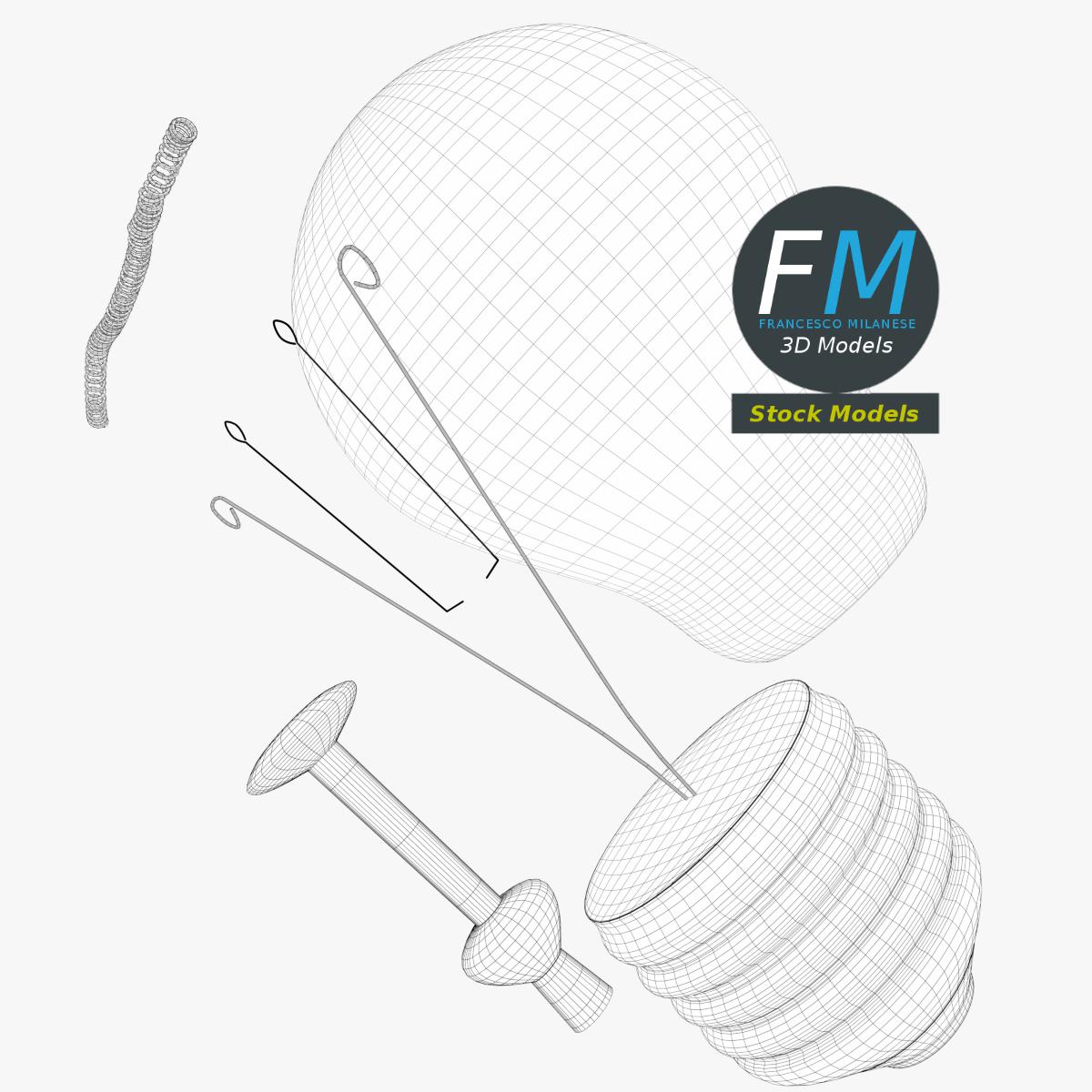 3D-Modell - Glühlampe - 08