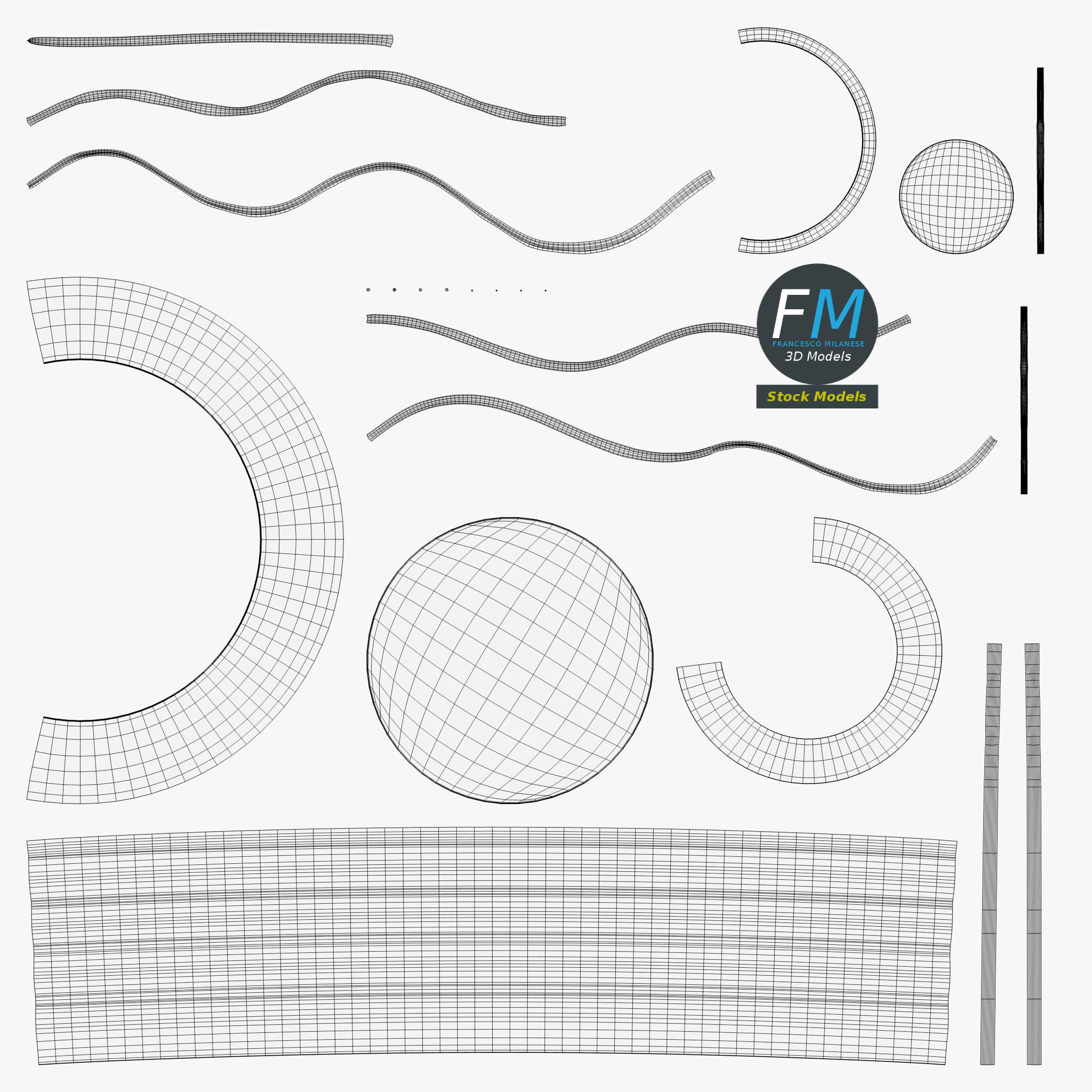 3D-Modell - Glühlampe - 12 3D-Modell - Glühlampe - 12