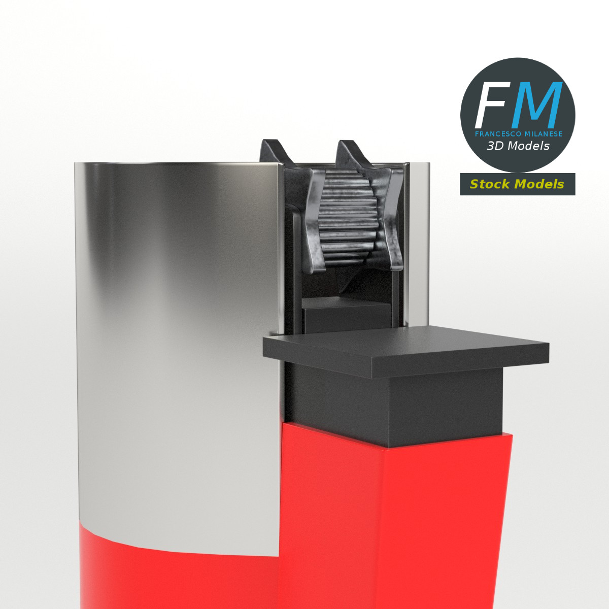 3D-Modell - Einwegfeuerzeug - 04
