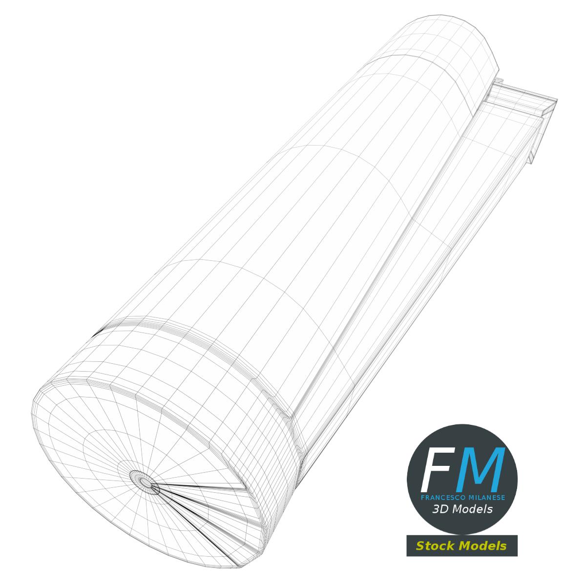 3D-Modell - Einwegfeuerzeug - 08