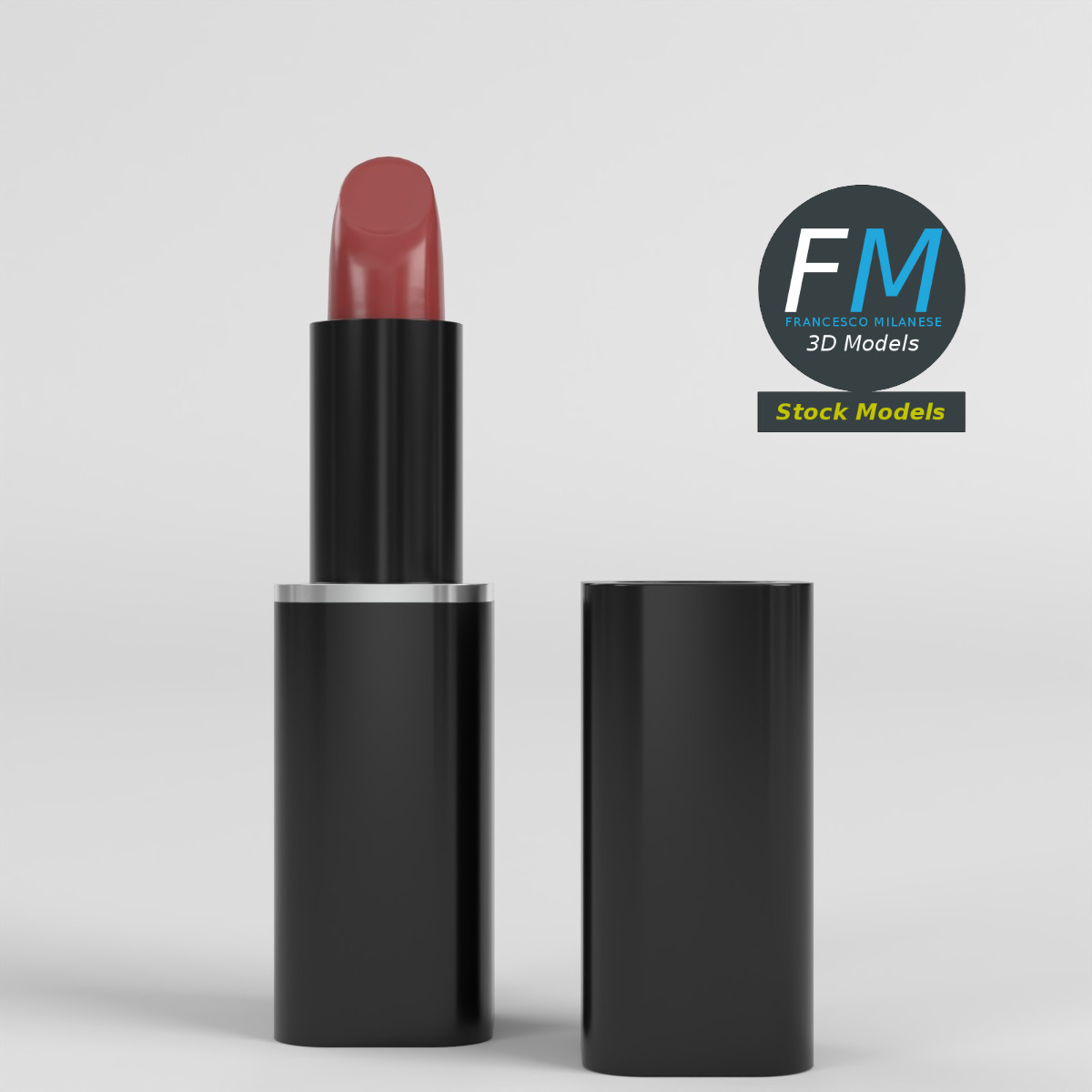 3D-Modell - Kosmetischer Lippenstift - 03