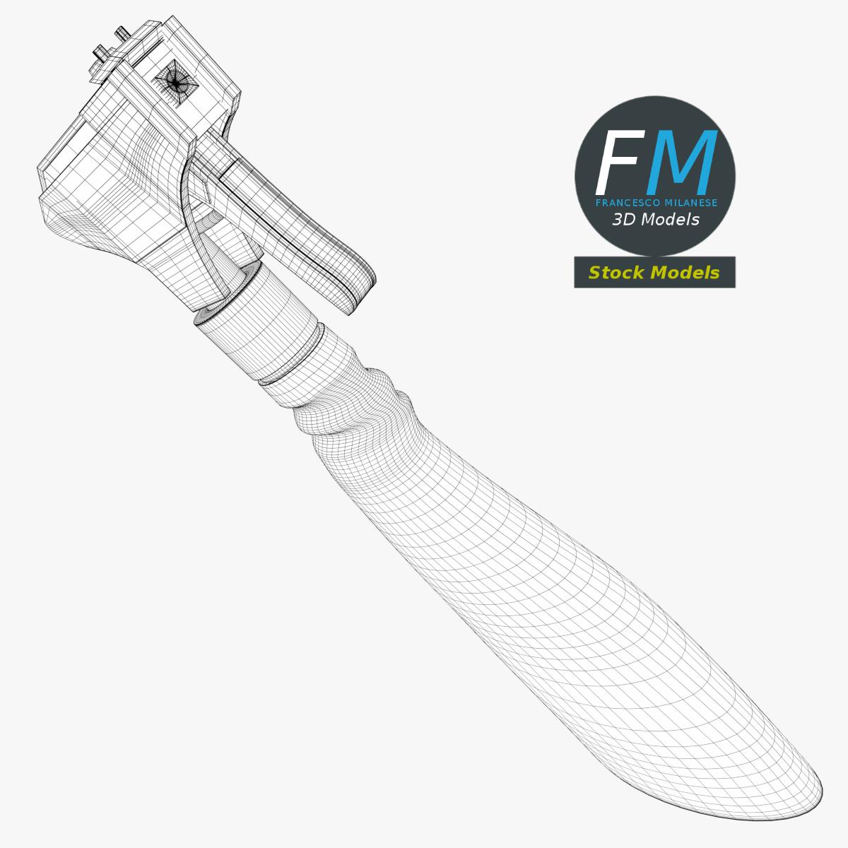 3D-Modell - Sprühflasche für Flüssigkeiten - 07