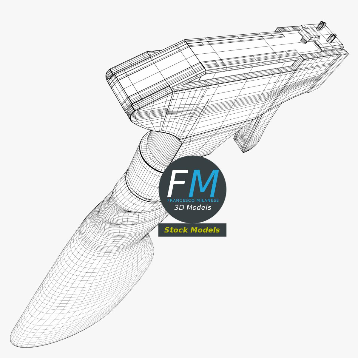 3D-Modell - Sprühflasche für Flüssigkeiten - 08