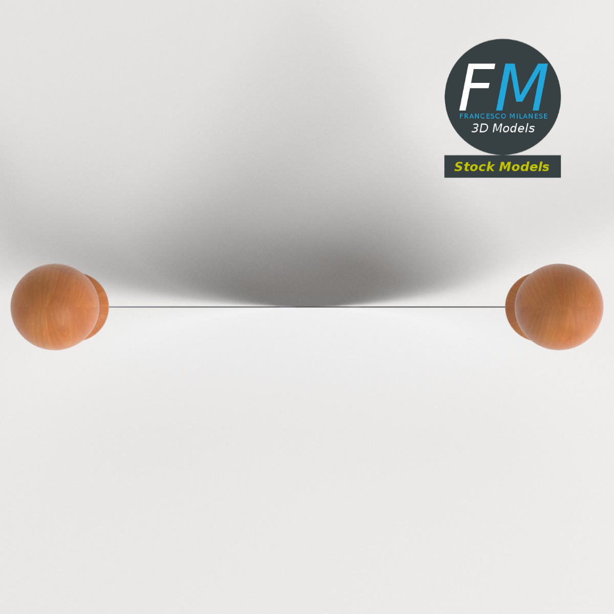 3D-Modell - Langes Wiegemesser - 06