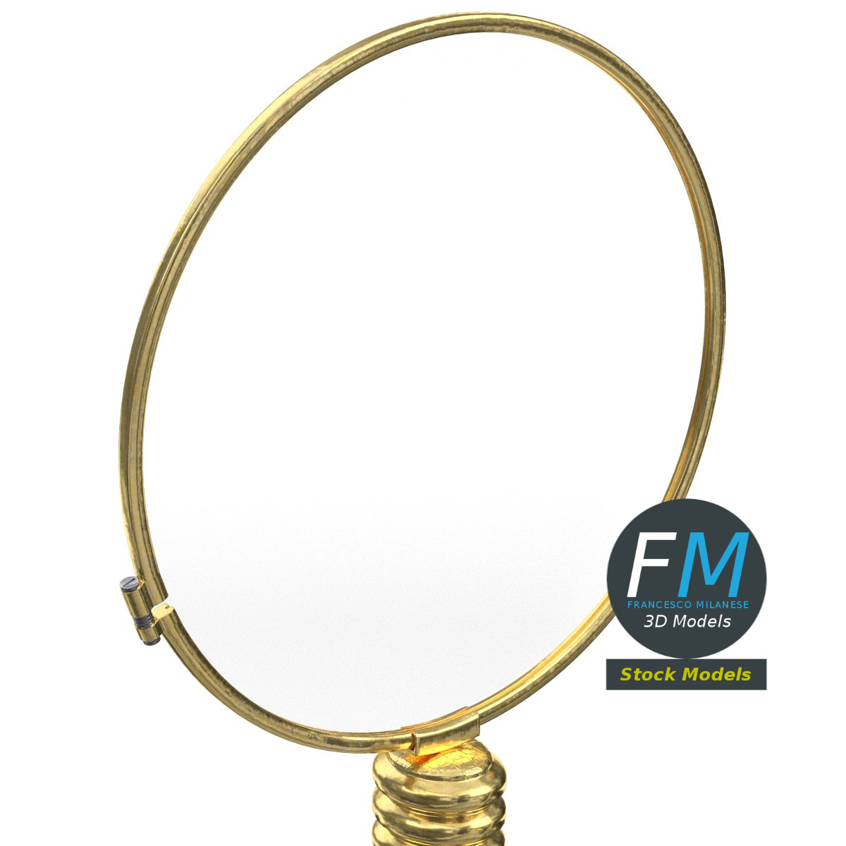 3D-Modell - Lorgnette Monokel - 03