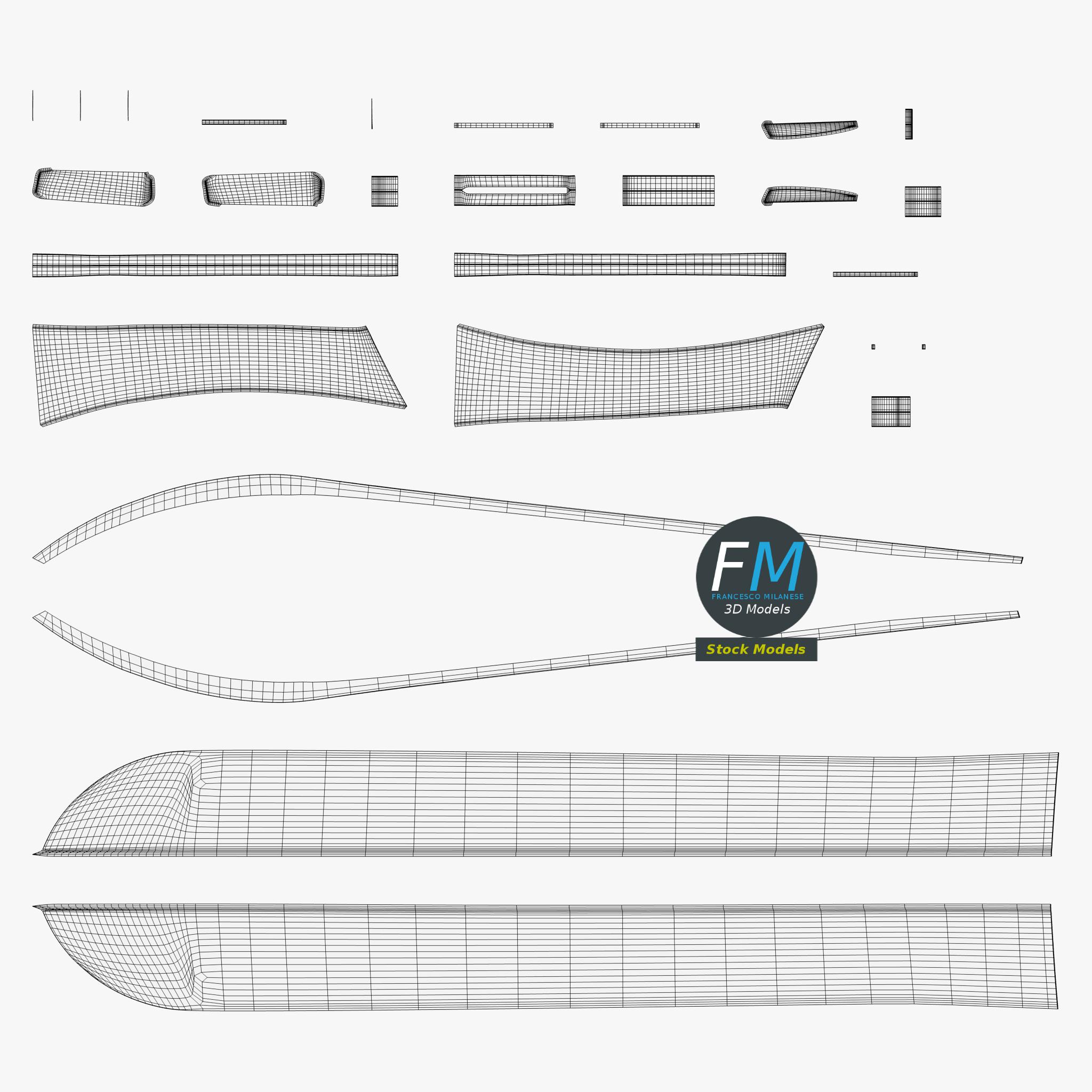 3D-Modell - Machetenmesser - 11 3D-Modell - Machetenmesser - 11