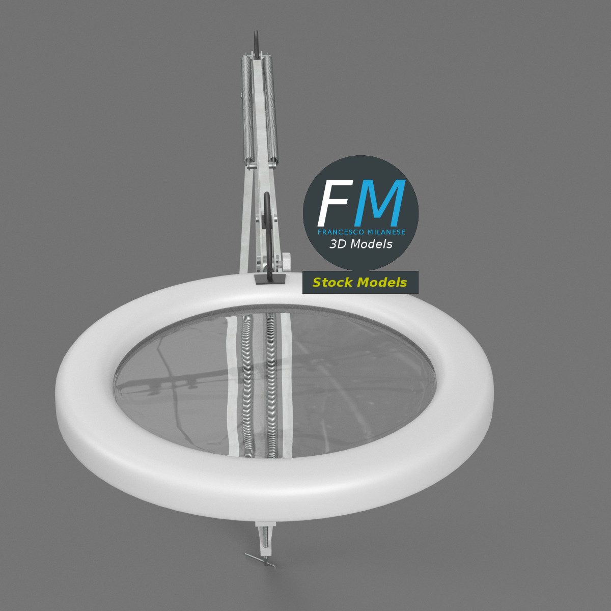 3D-Modell - Lupenleuchte - 02