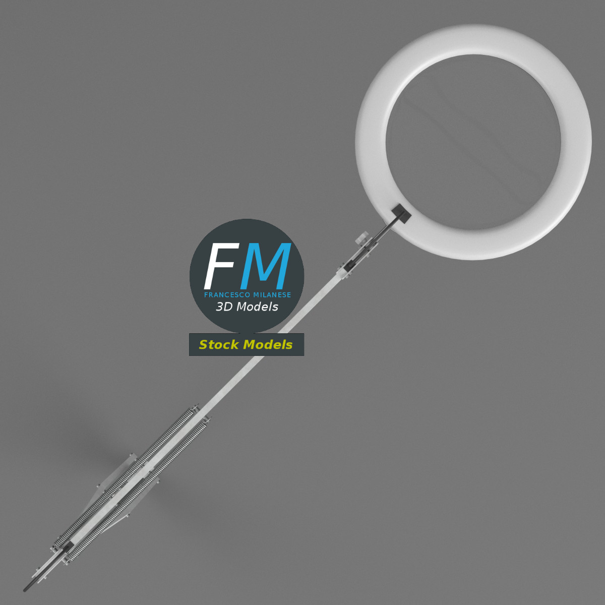 3D-Modell - Lupenleuchte - 06