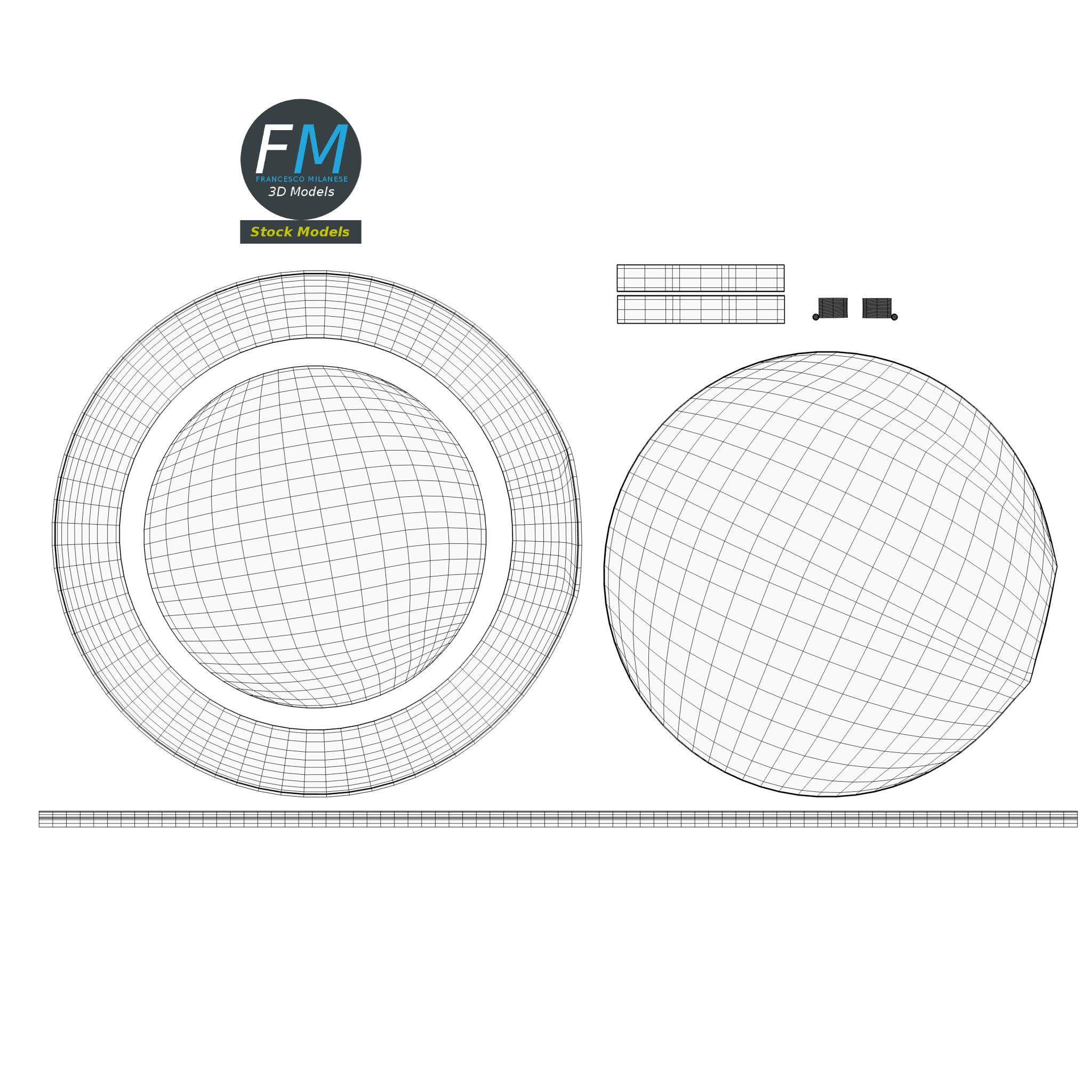 3D-Modell - Make-up-Puderdose - 12 3D-Modell - Make-up-Puderdose - 12
