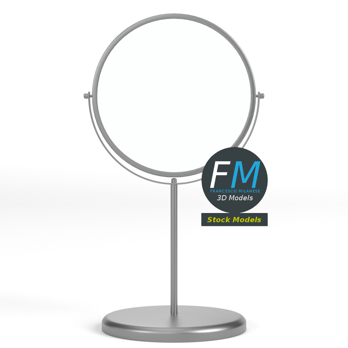 3D-Modell - Kosmetikspiegel - 03