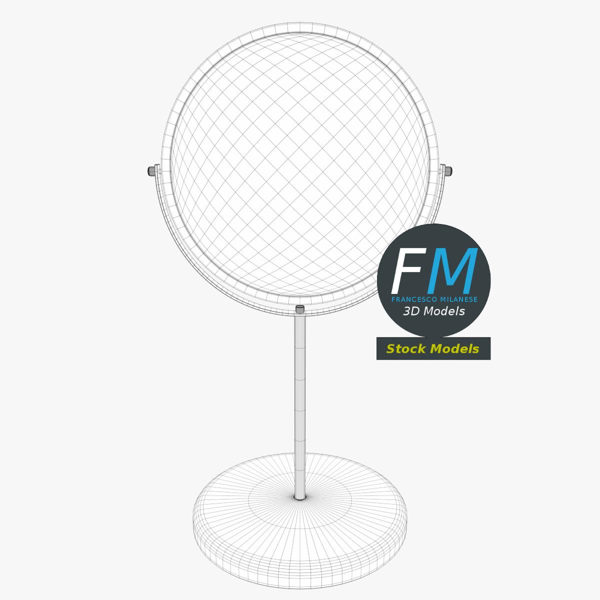 3D-Modell - Kosmetikspiegel - 07
