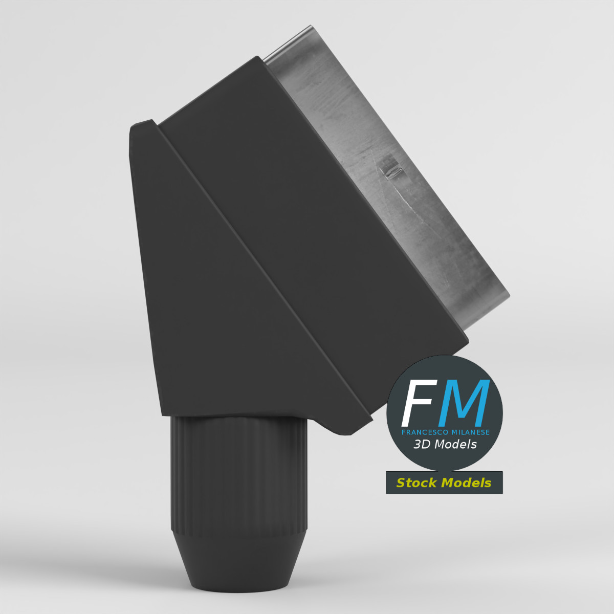 3D-Modell - SCART-Stecker - 03