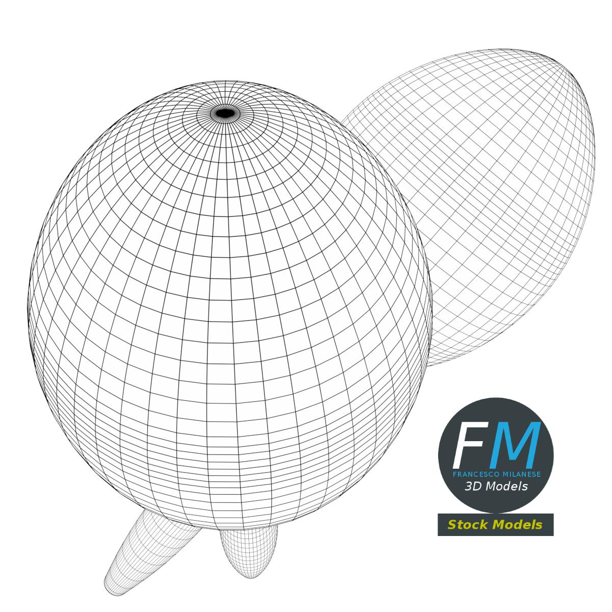 3D-Modell - Rumba-Maracas - 08