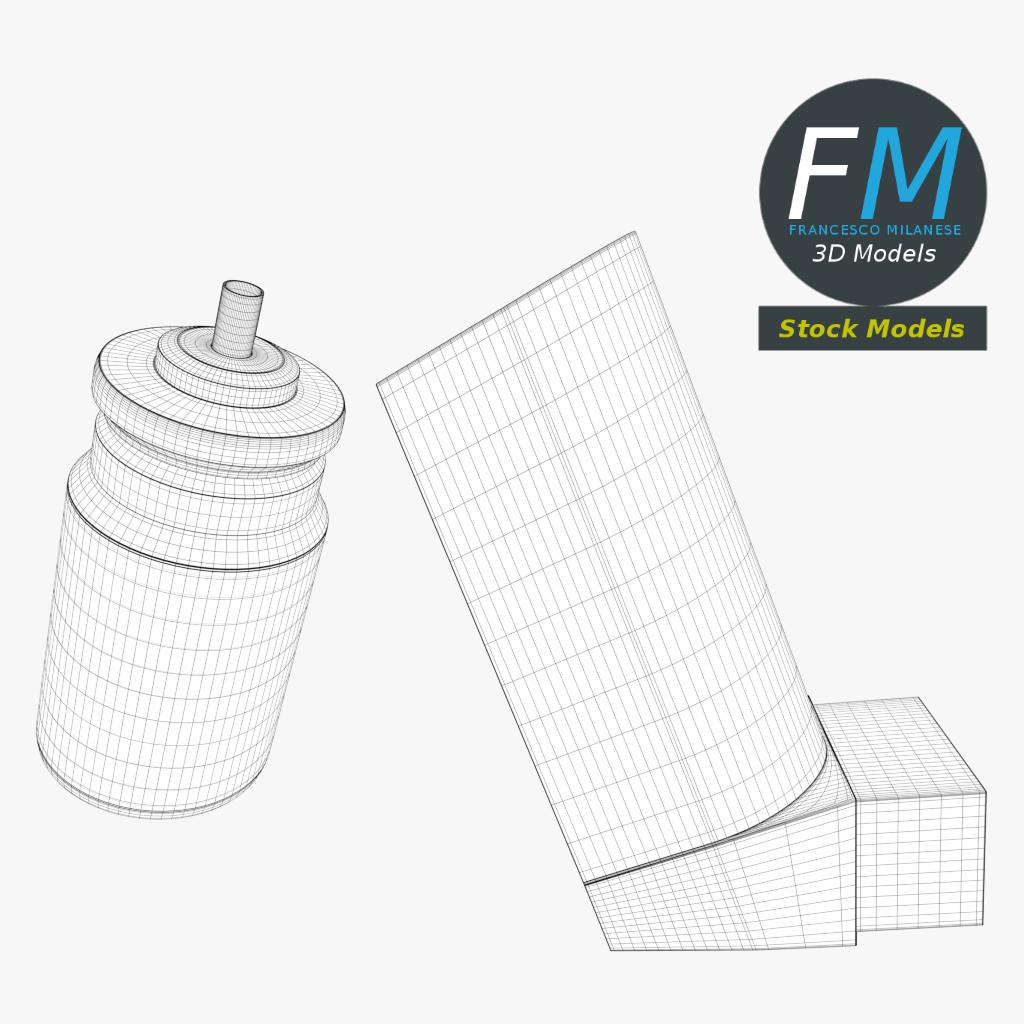 3D-Modell - Dosieraerosol-Inhalator - 08