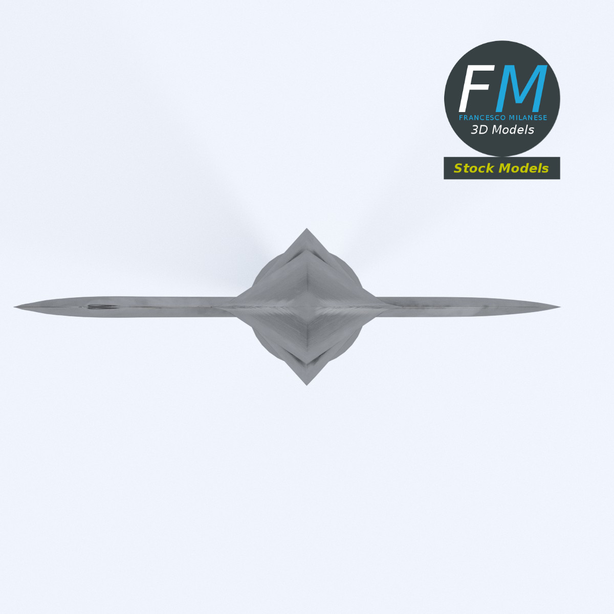 3D-Modell - Mittelalterliche Hellebarde - 06