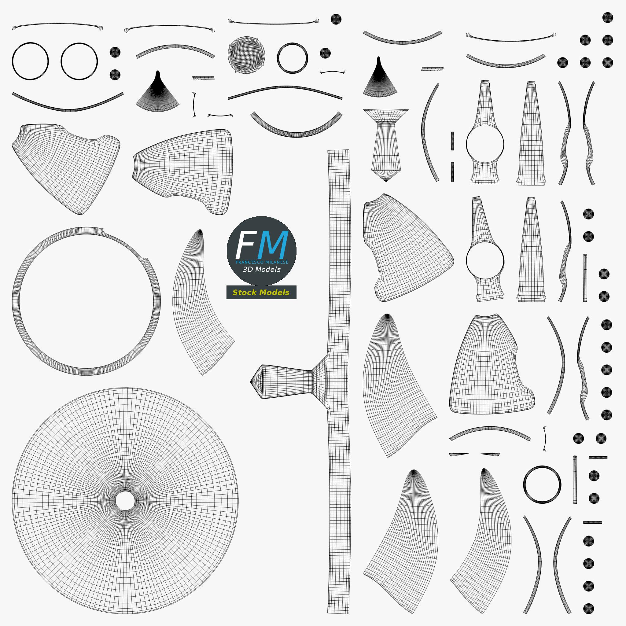 3D-Modell - Mittelalterlicher Hörnerhelm - 11 3D-Modell - Mittelalterlicher Hörnerhelm - 11