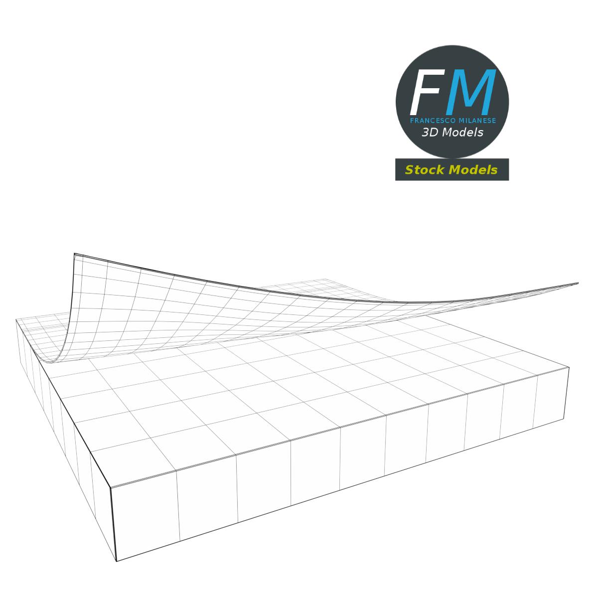 3D-Modell - Notizzettelblock - 07