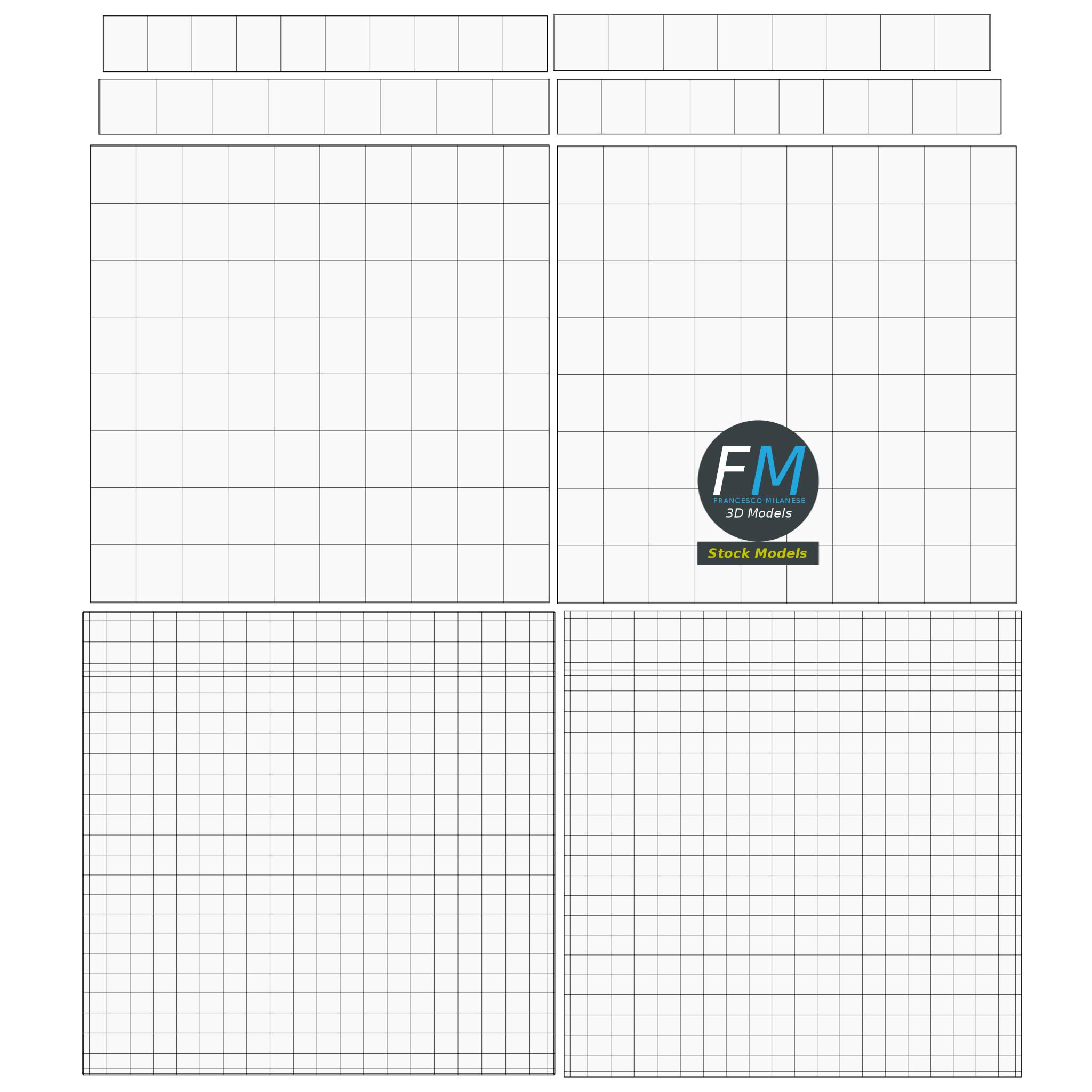 3D-Modell - Notizzettelblock - 11 3D-Modell - Notizzettelblock - 11