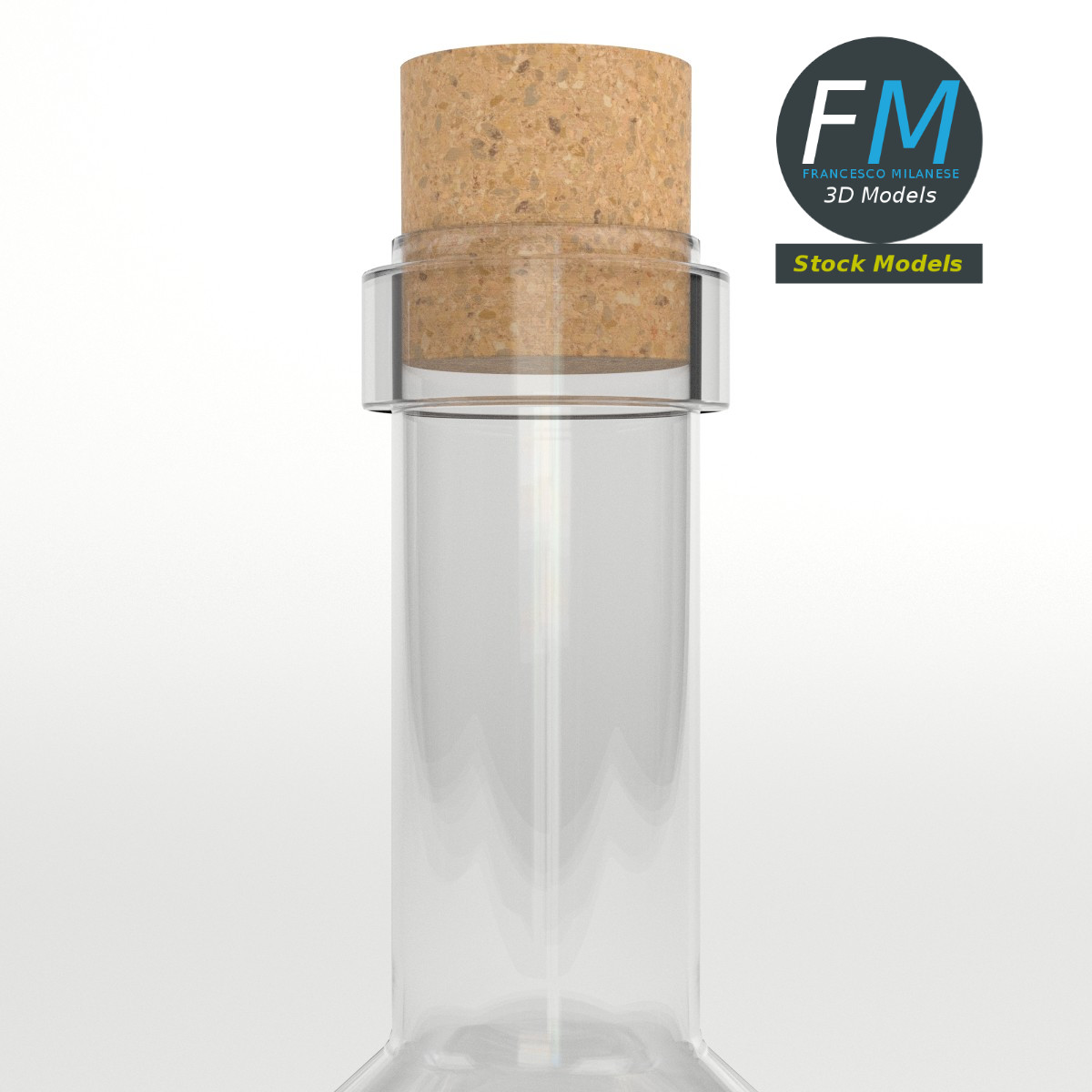 3D-Modell - Flaschenpost - 04