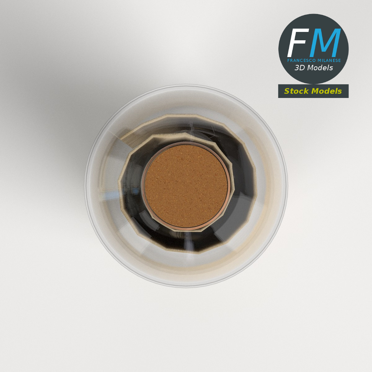 3D-Modell - Flaschenpost - 06